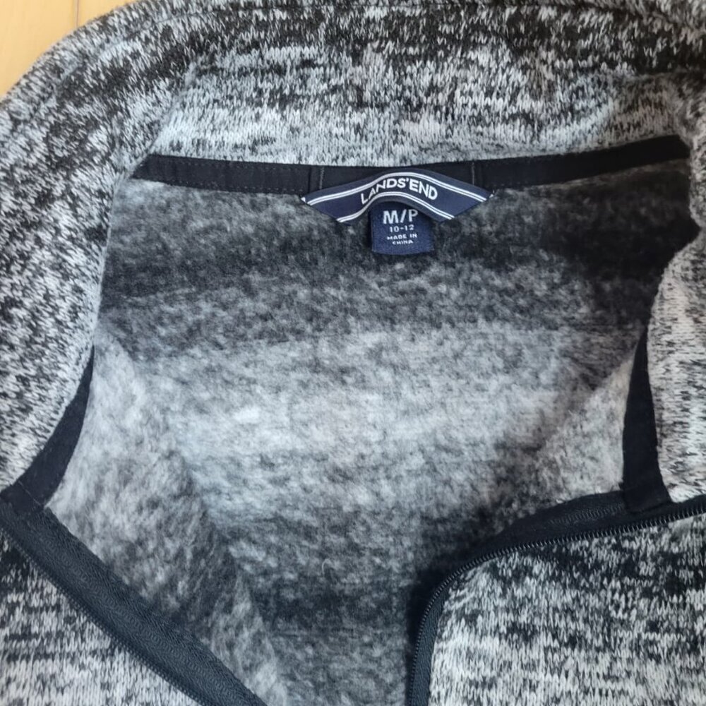 Lands’ End Cozy Quarter Zip Fleece – Size S – EUC Gorpcore Travel - Picture 3 of 4